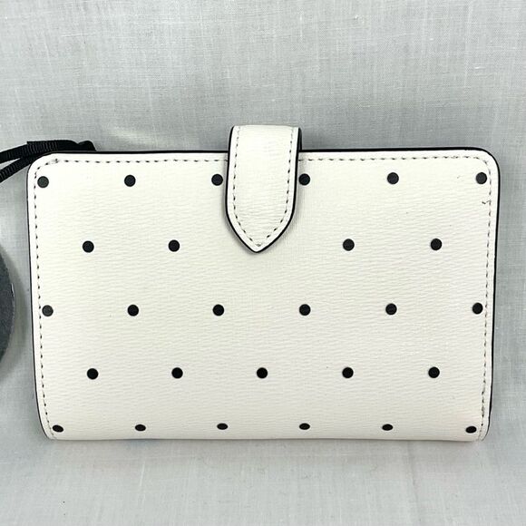 kate spade Disney Wallet Beauty and the Beast Medium Compact Bifold Wallet NWT - Picture 3 of 9